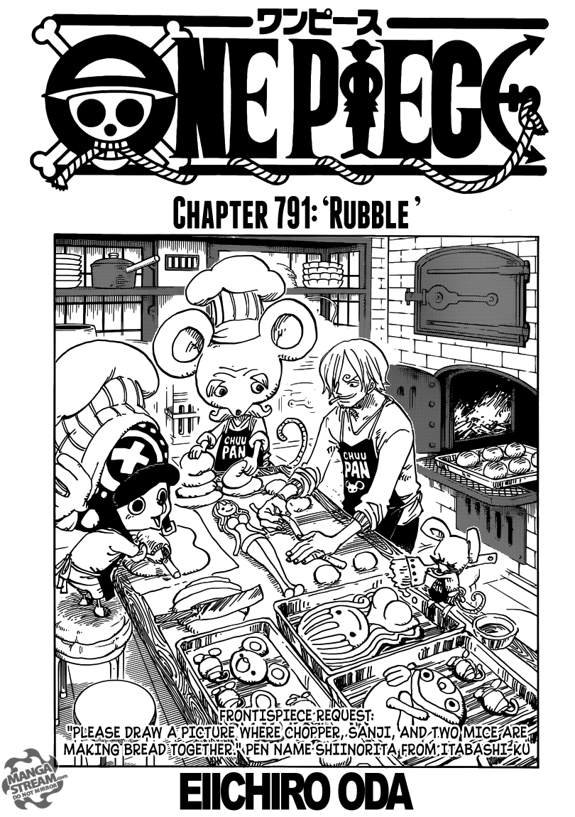 One Piece Chapter 791 1